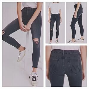 Mother the Looker Ankle Fray Burning  Lanterns GUC $238 Size 26    J1549